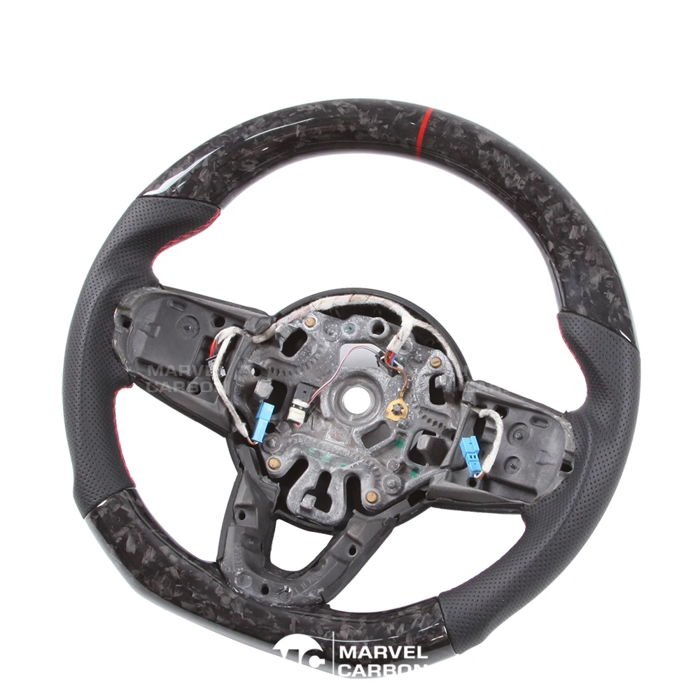 

100% Настоящее углеродное волокно Рулевое колесо для Mini R61 F55 F56 JSW Cooper Clubman Countryman CF