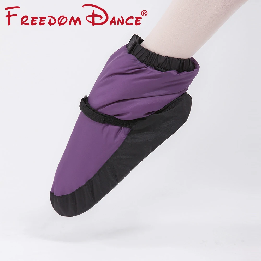 New Ballet Warm-ups For Women Ballet Pointe Dance Shoes Soft Dance Boots Protection Foot Warm Shoes Winter Fitness Boots