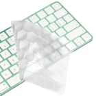 XSKN Ультратонкий чехол для клавиатуры из ТПУ для 2021 нового Apple M1 iMac 24-дюймовая Волшебная клавиатура A2449 с Touch ID и A2450 без Touch ID