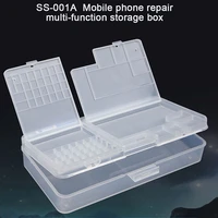 mobile phone repair tools storage box for iphone lcd screen motherboard ic chips component parts screws container organizer
