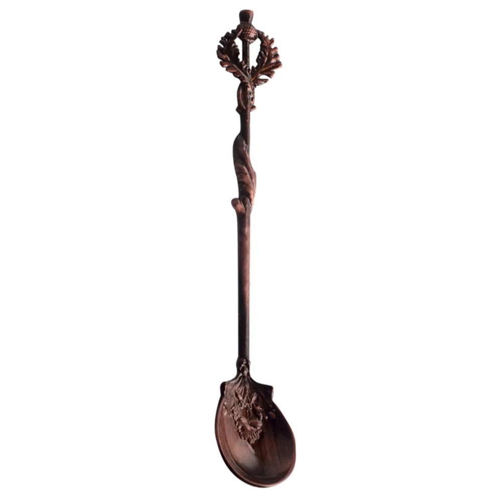 Luxury Vintage Royal Palace Carved Mini Tea Coffee Ice Cream Dessert Scoop Spoon Fast Delivery | Дом и сад
