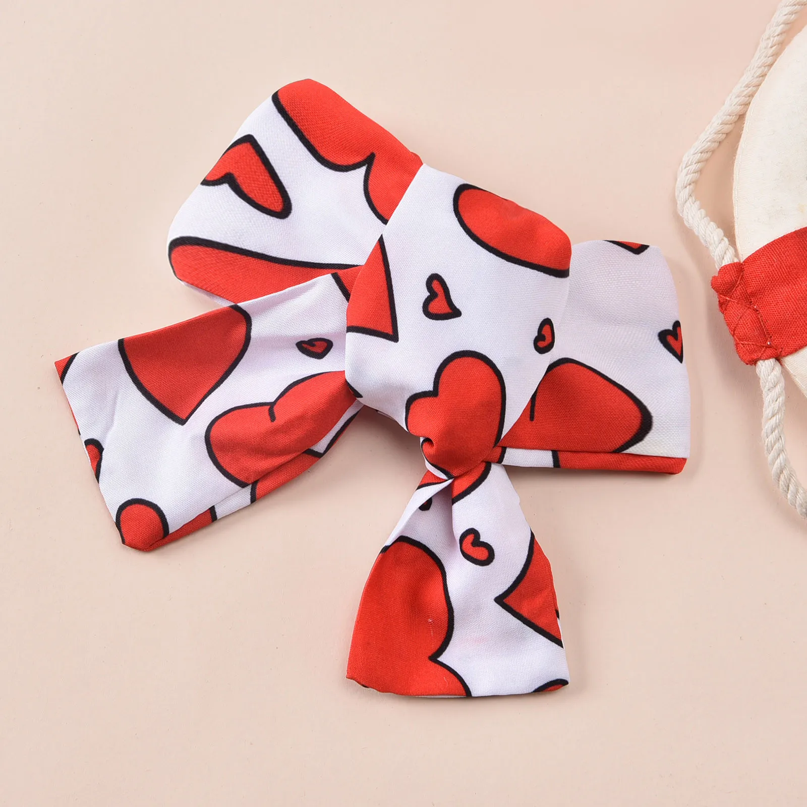 

Valentine's Day Infant Baby Outfits Newborn Infant Baby Girls Letter Print Short Sleeve Dress Tops Pants Headband Clothes Sets