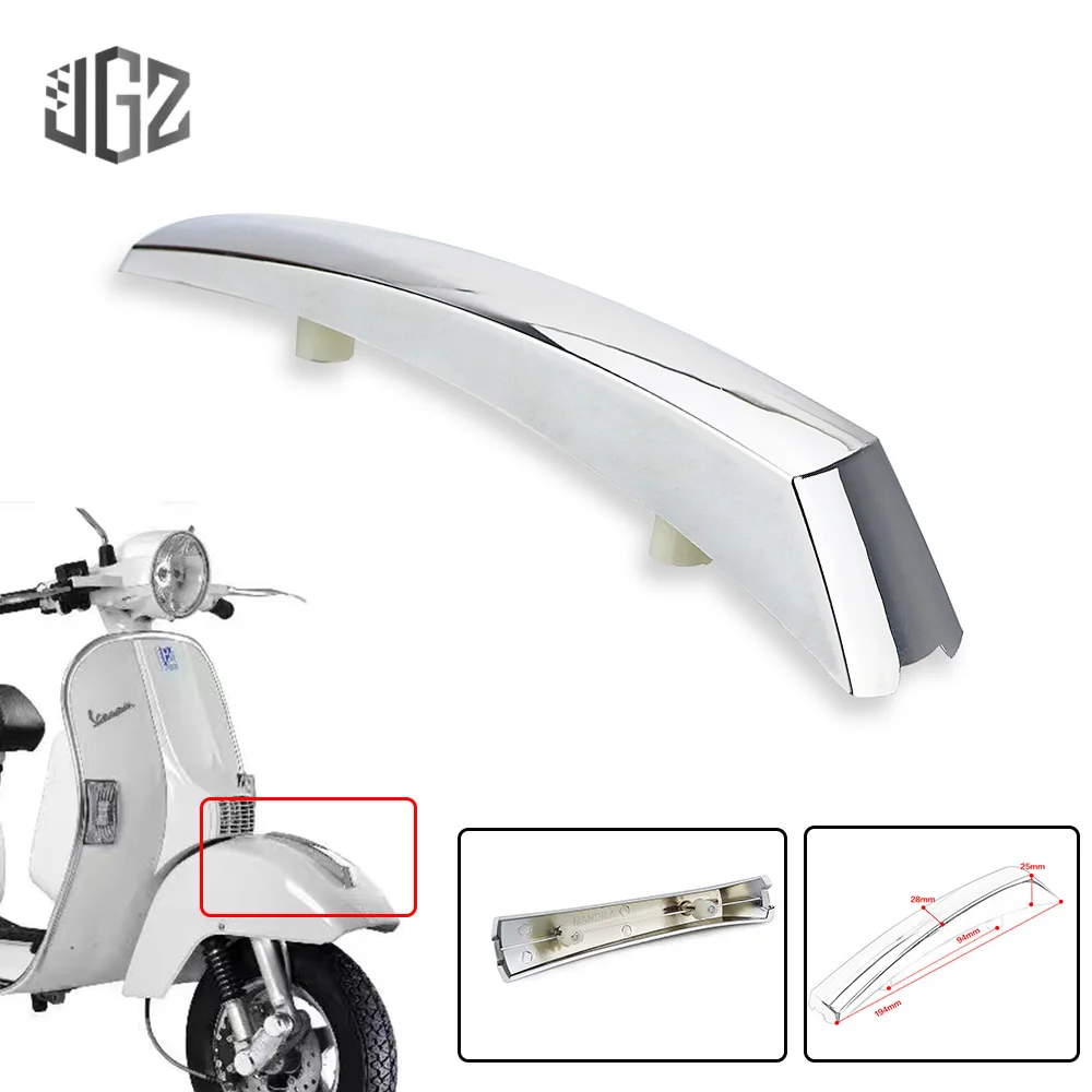 

Motorcycle Plastic Front Fender Decoration Nose Beak Mudguard Accessories for VESPA PX 125 150 200 LML T5 2013 - 2018 2019 2020