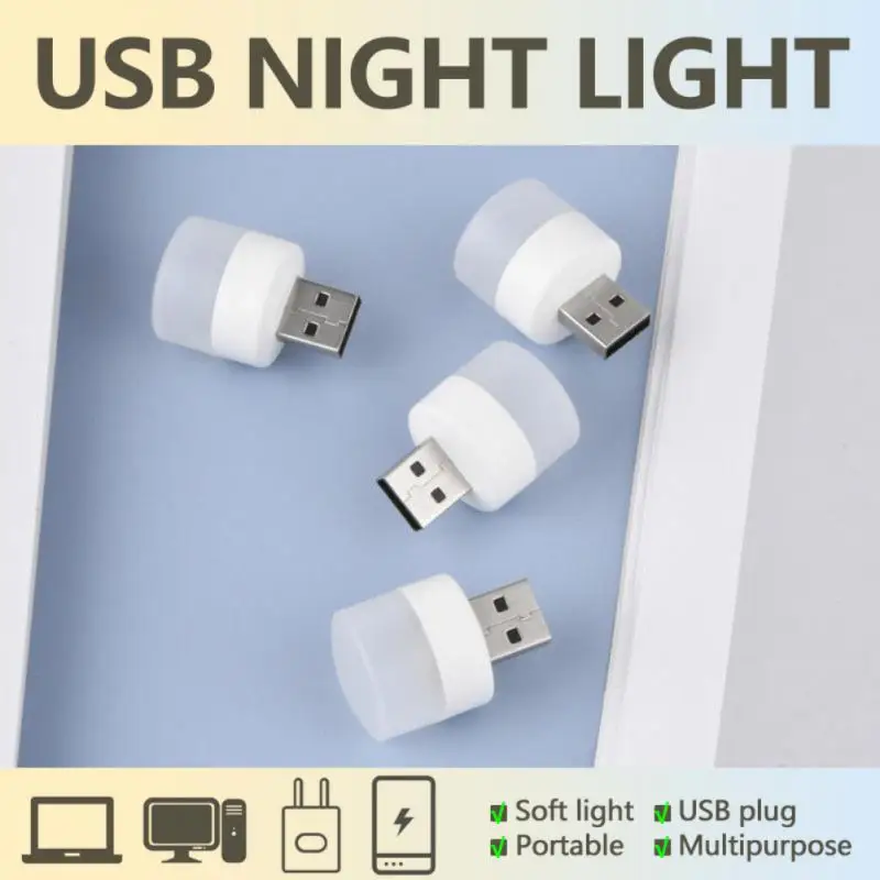 

Портативная USB 5 в Светодиодная лампа для чтения, мини-книга, складные ночные светильники для кемпинга, настольные лампы для портативного зарядного устройства, ноутбука