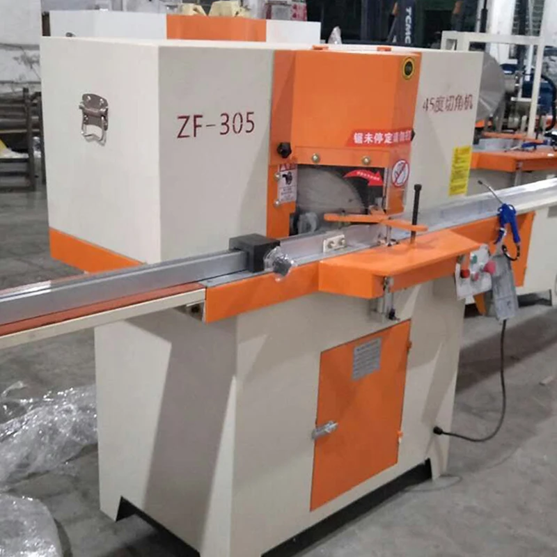 

220/380V Aluminum Alloy 45 Degree Double Head Angle Cutting Machine Double Head Saw High Precision Miter Aluminum Sawing Machine