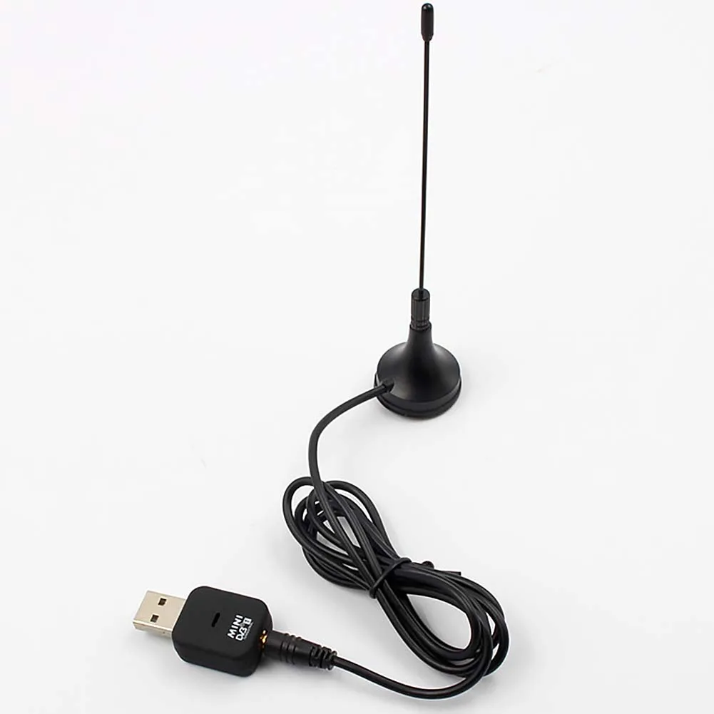 

With Remote Control Wireless HDTV Receiver Antenna USB 2.0 Dongle Stick Indoor DVB-T SDR+DAB+FM Mini Digital TV Stick Tuner