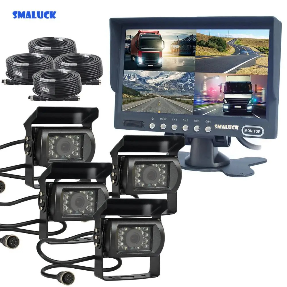 Камера заднего вида SMALUCK задняя камера с разрезом функцией ночного видения