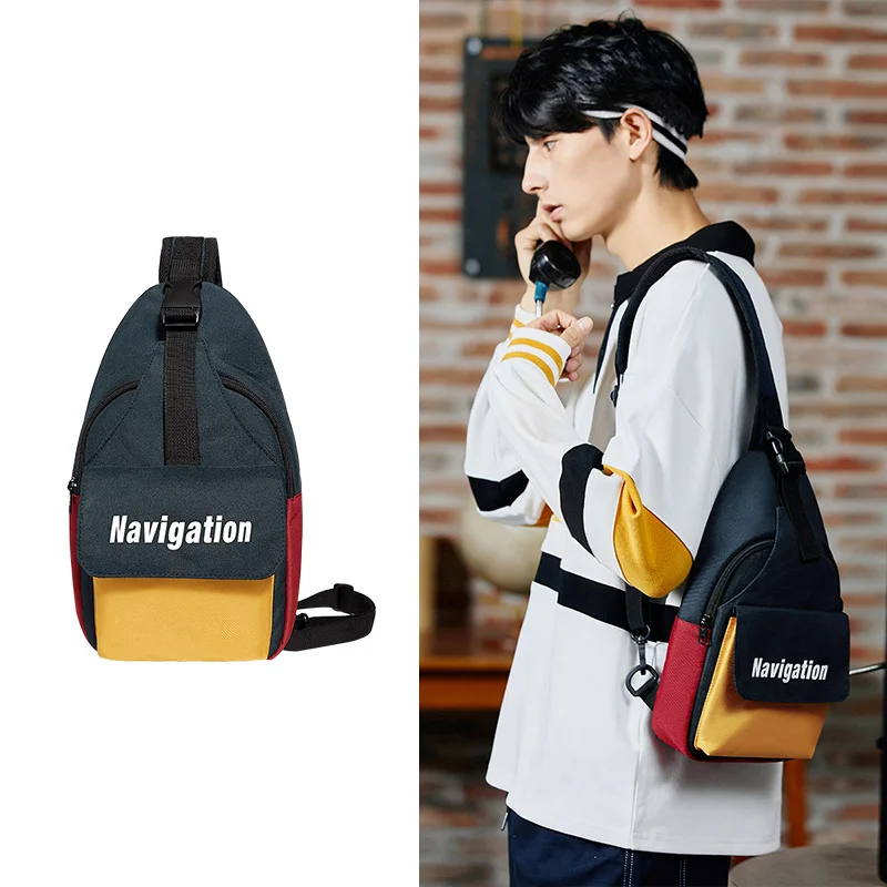 

Canvas Fanny Chest Pack BagWomen Packs Hip-Hop Belt Bag Harajuku Shoulder Female Sling Chest Pocket Fashion Pocket DF50CP