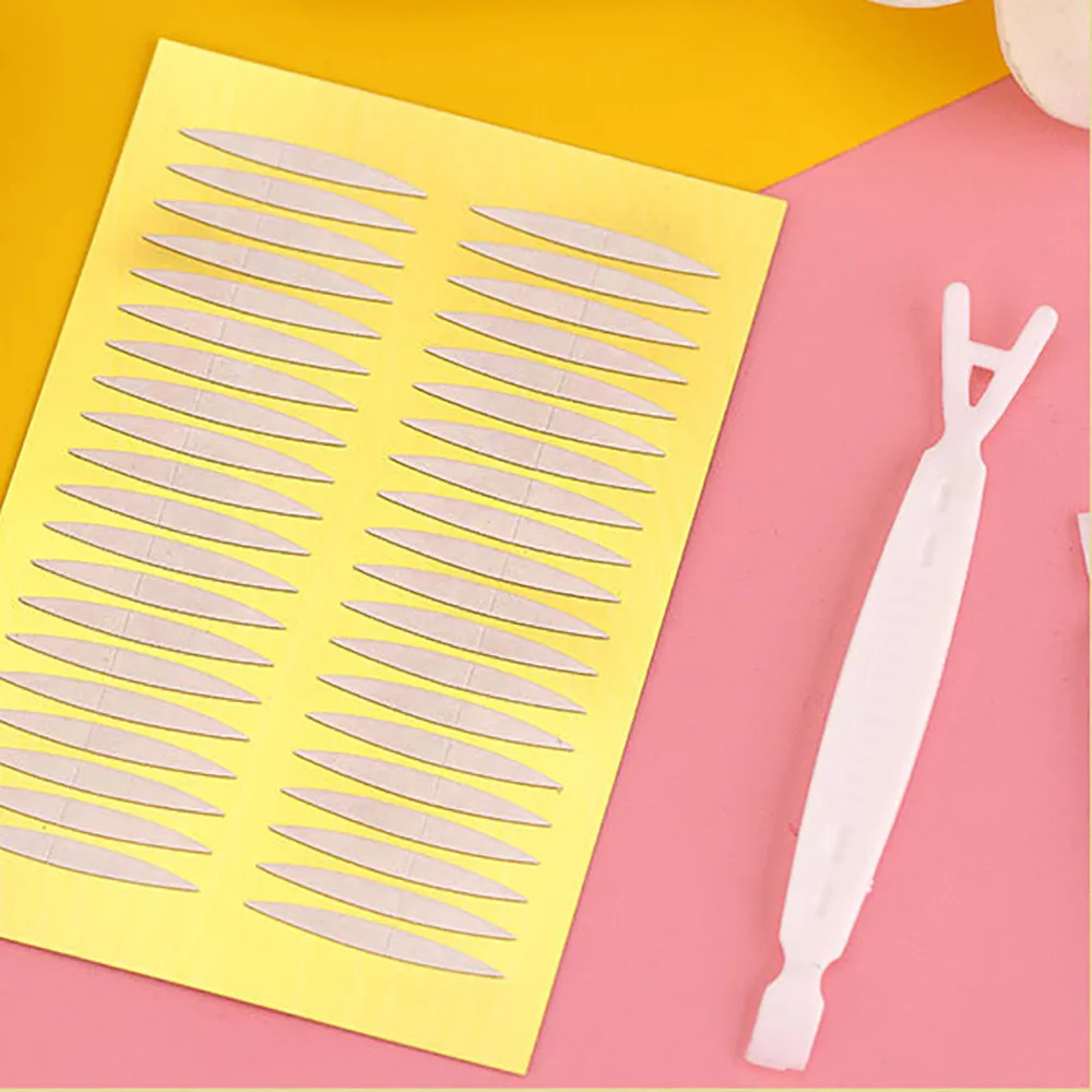 Невидимая двусторонняя клейкая лента G904 80 пар прозрачная широкая/тонкая