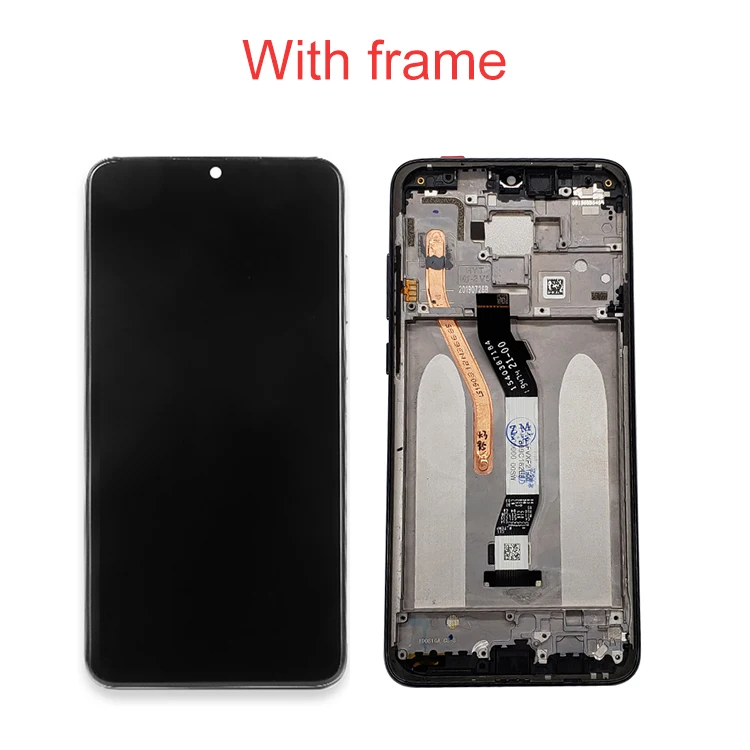 

ЖК-дисплей 6,53 ''для Xiaomi Redmi Note 8 Pro, ЖК-дисплей с сенсорным экраном и дигитайзером с рамкой для Redmi Note 8 Pro, оригинал
