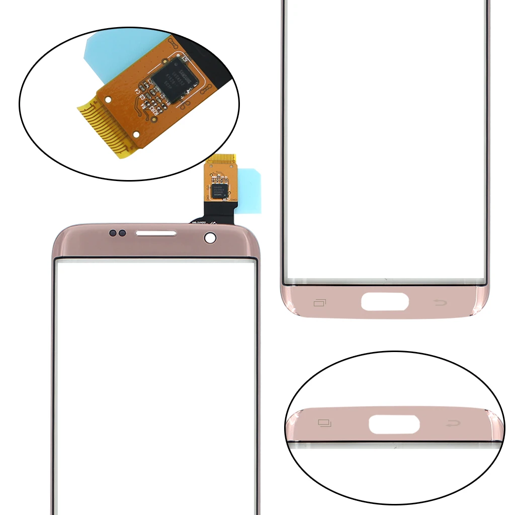 New LCD Display Touch Screen Replacement For Samsung S7 Edge Phone Front Display Touchscreen Replacement Kit enlarge