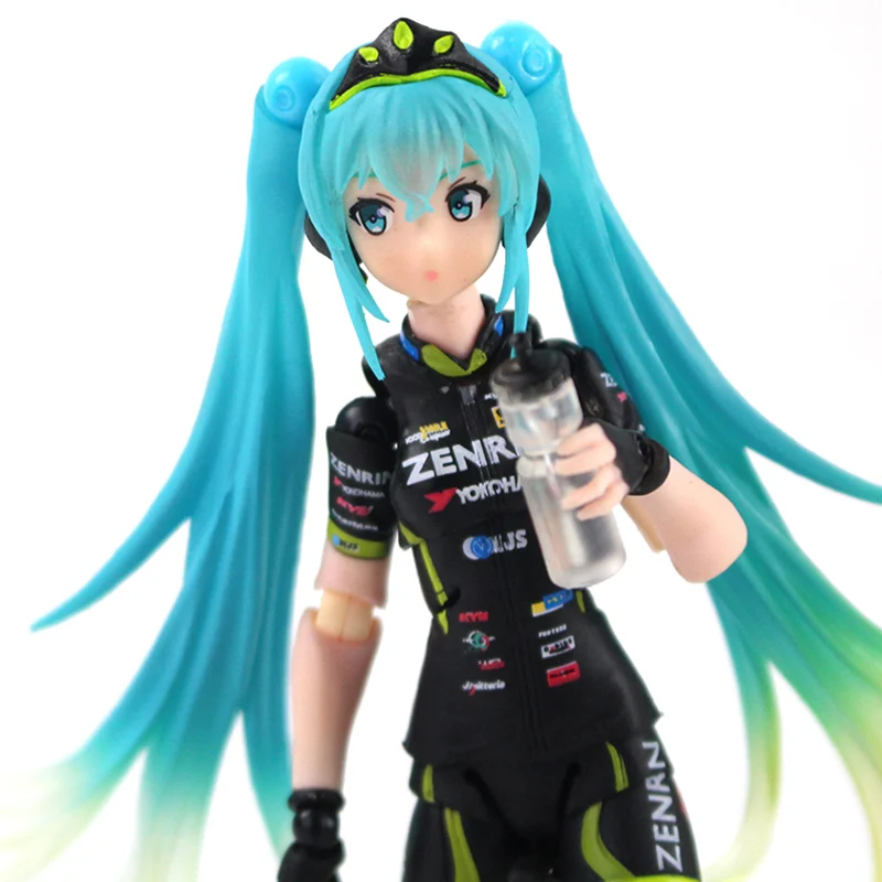 Хацунэ Мику фигурка Figma 200 307 394 Мику с гитарой велосипед Модель игрушки для коллекции подарков