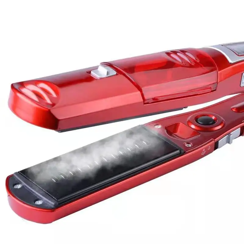 Паровой выпрямитель для волос керамический утюжок с инфракрасным подогревом