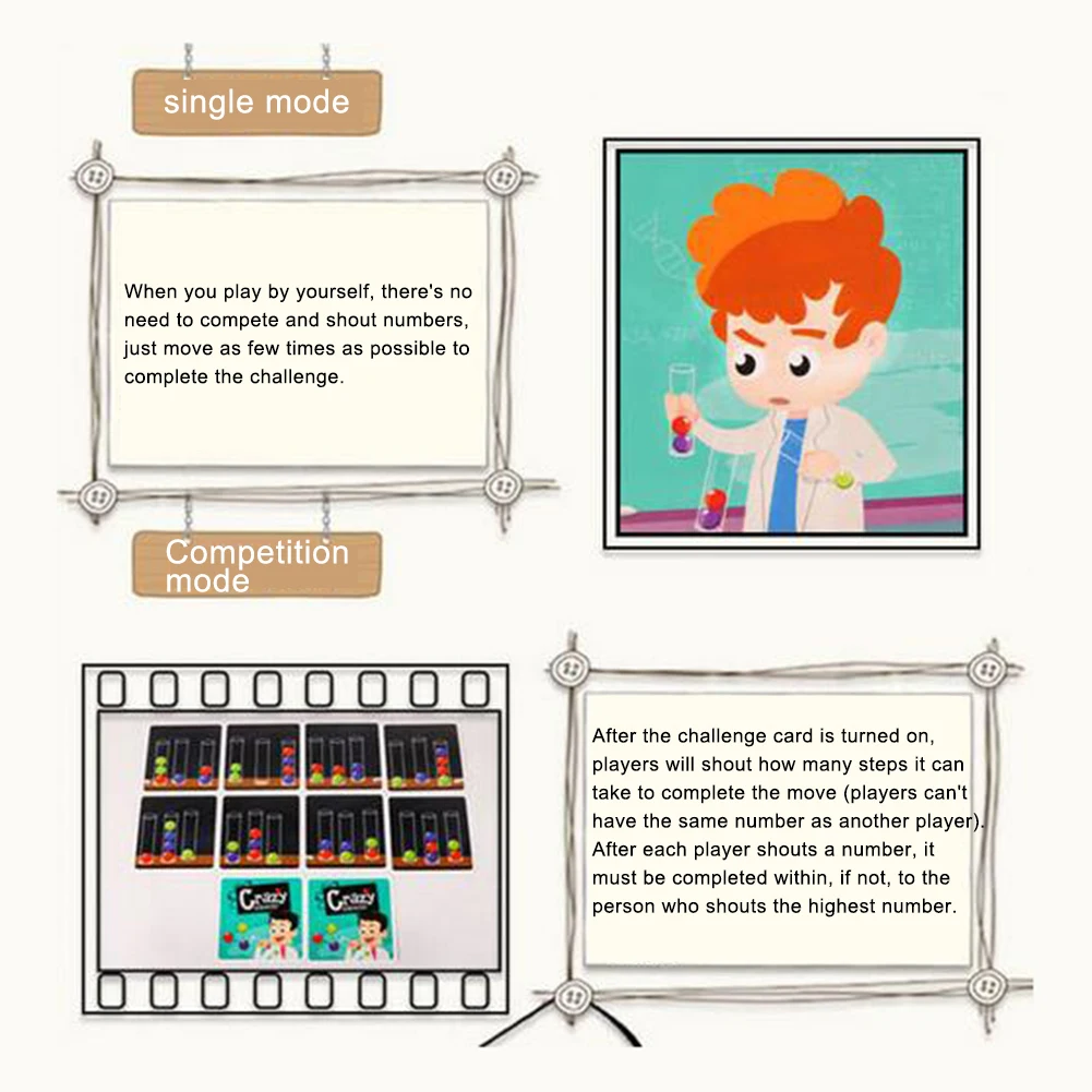 Детские ролевые игры ученые удаление мячей набор настольных игр