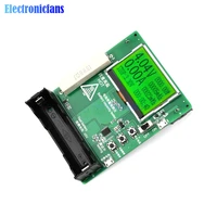 dc 5 12v 18650 digital lcd display lithium li ion battery tester meter voltage current power bank capacity monitor tester module
