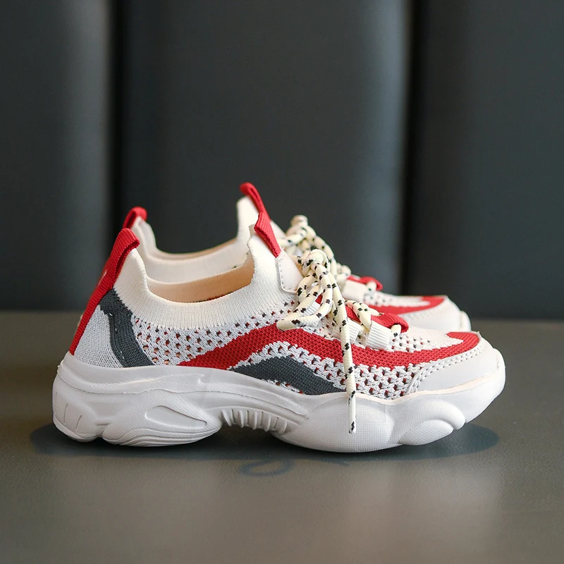 Wujie2020 новая детская повседневная обувь модный спортивный набор для ног полиэстер