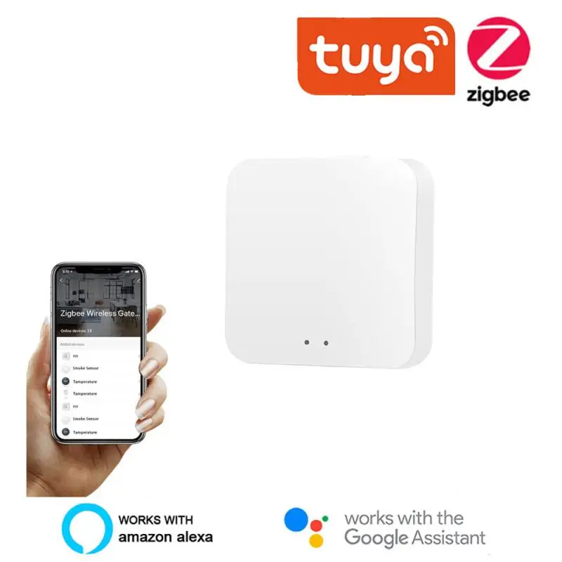 

Smart Multi-Mode Gateway ZigBee WIFI Bluetooth Mesh Hub Smart Home Hub Work With Google Home APP Alexa Smart Home Control