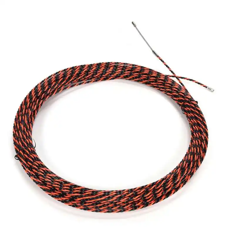 

Пружинный стержень, пружина 50 м, стальной кабель с пластиковым покрытием, устойчивый к коррозии, двухцветный для лифтового крана, трактора