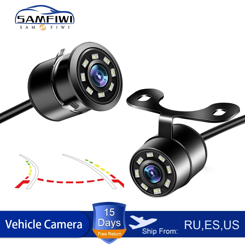 Динамическая траектория треков ИК ночного видения Автомобильная камера заднего