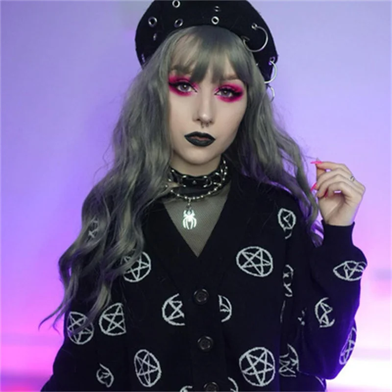 

Black Dress Retro Printed Coat Women'S Harajuku Long-Sleeved Streetwear Autumn Short Coat Sexy Dress Ropa Mujer Jersey Mujer