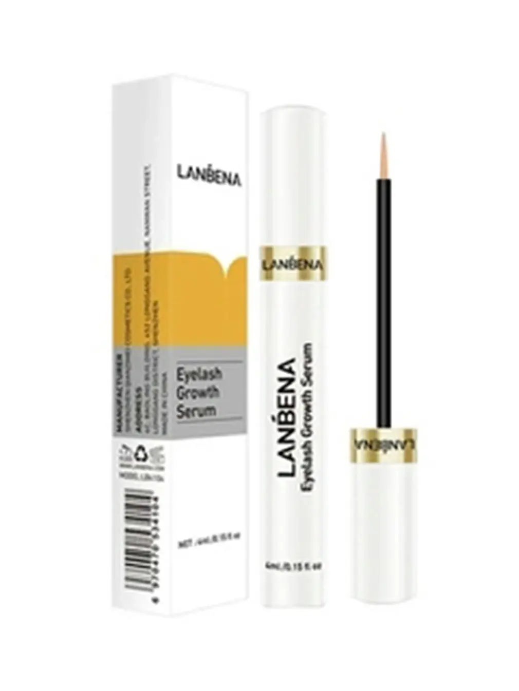 

LANBENA Eyelash Growth Serum Moisturizing Eyelash Nourishing Essence For Eyelashes Enhancer Lengthening Thicker 4ml