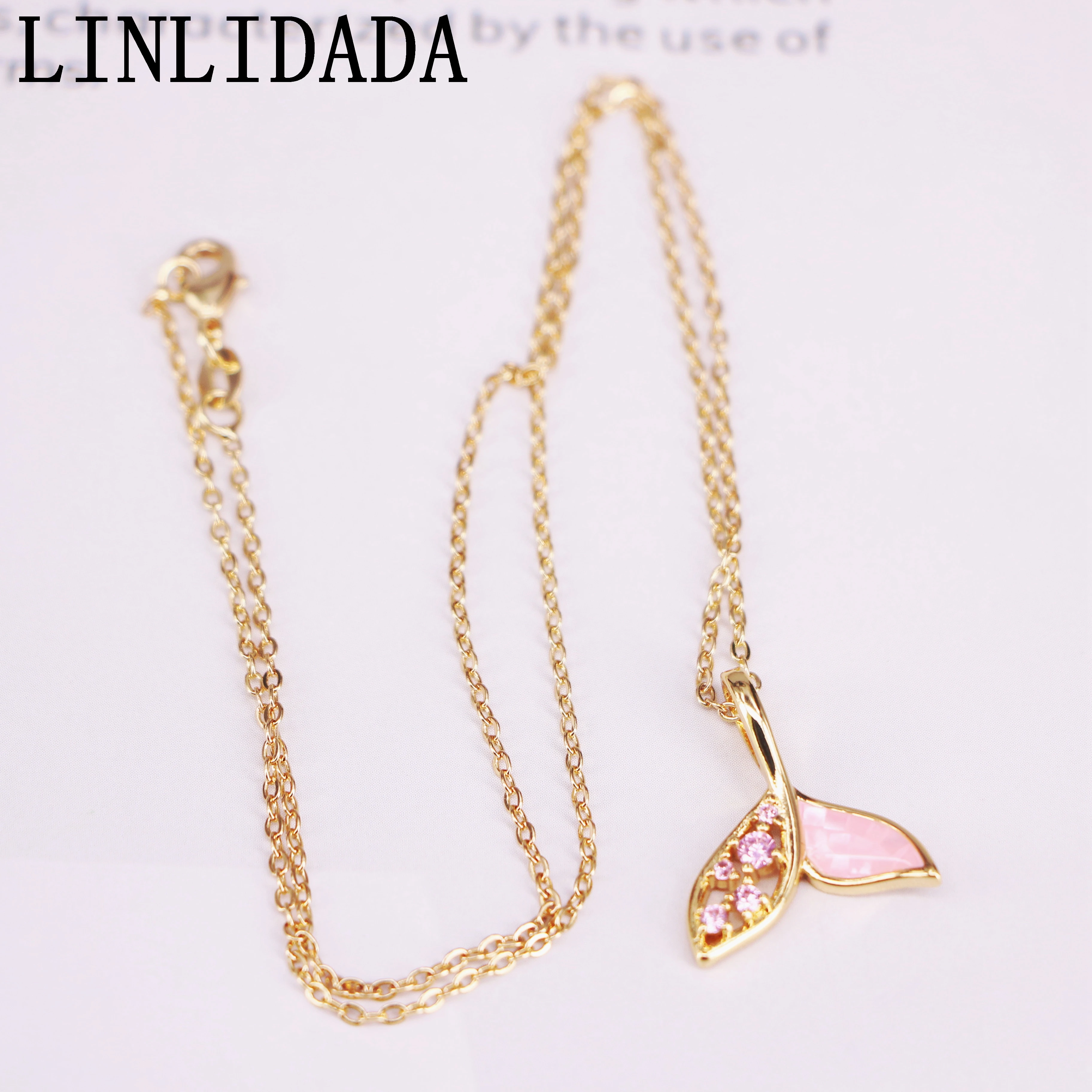 

10Pcs Micro Pave CZ Shell Gold Color Lock/Jesus Pendant Necklace Fashion Jewelry Women's Zirconia Jewelry