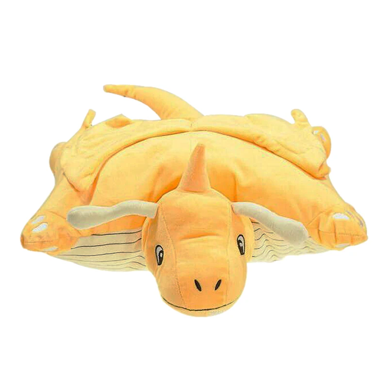 44cm Dragonite Милые аниме Mimikyu Umbreon чармандер Чаризард драгонит плюшевый снорлакс кукла подушка мягкая подушка Charizard куклы для детей - Цвет: 44cm Dragonite