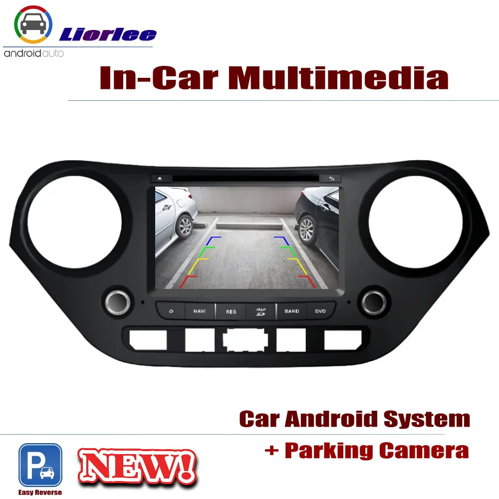 Автомобильный DVD-плеер для Hyundai i10 (IA/BA) 2013-2019 IPS ЖК-экран GPS-навигация система Android