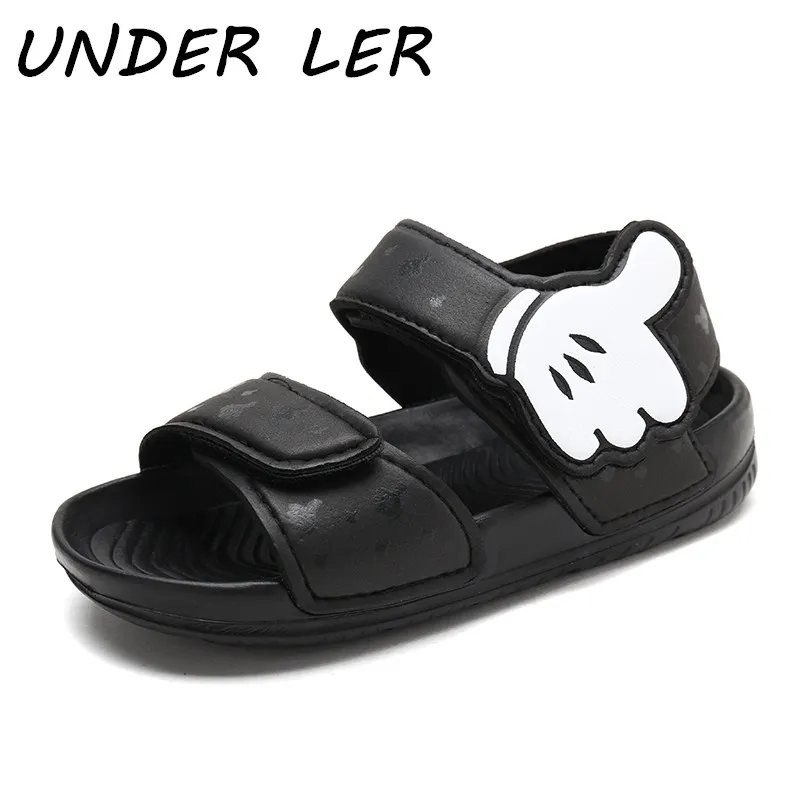 Новинка 2020 года Детские сандалии для девочек Новая летняя Нескользящая пляжная