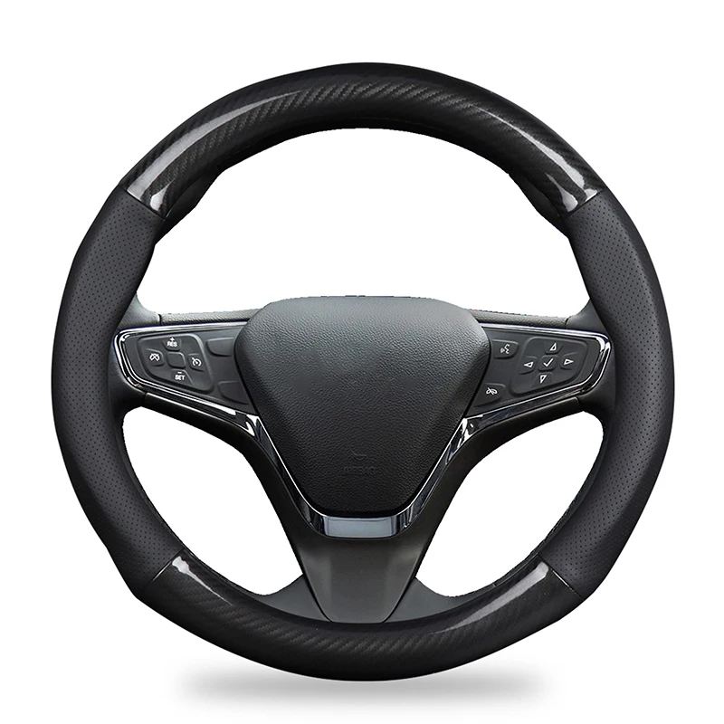 Для Chevrolet TRAX углеродное волокно + воловья кожа роскошные аксессуары для стайлинга