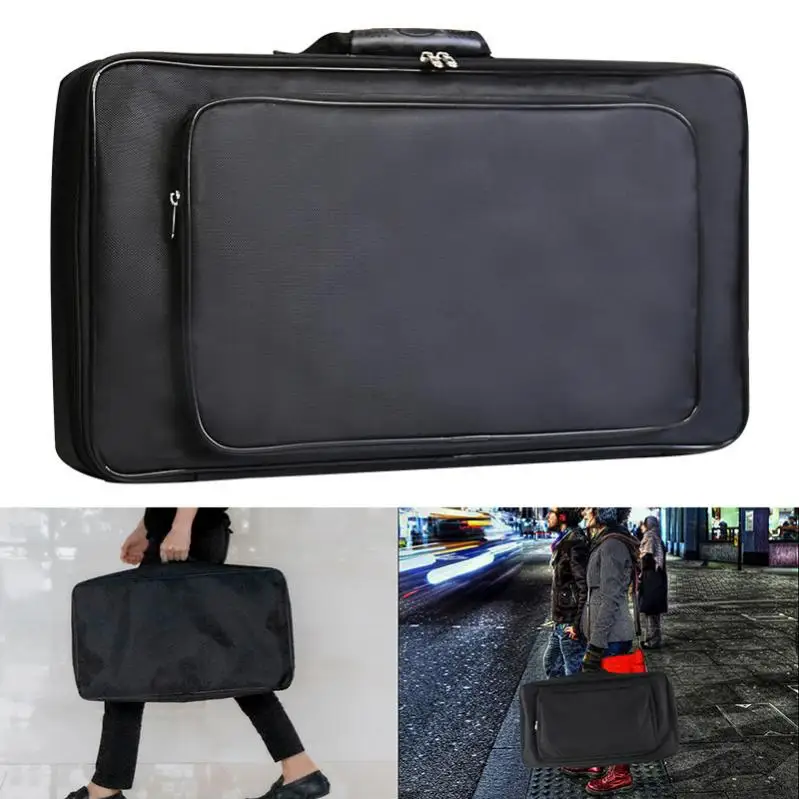 

58x33 x10cm Universal Portable Guitar Effects Pedal Board Gig Bag Soft Case Big Style DIY Guitar Pedalboard