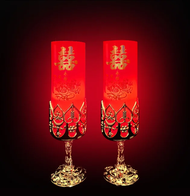 Электронная свеча в китайском стиле с имитацией китайской утки экологически