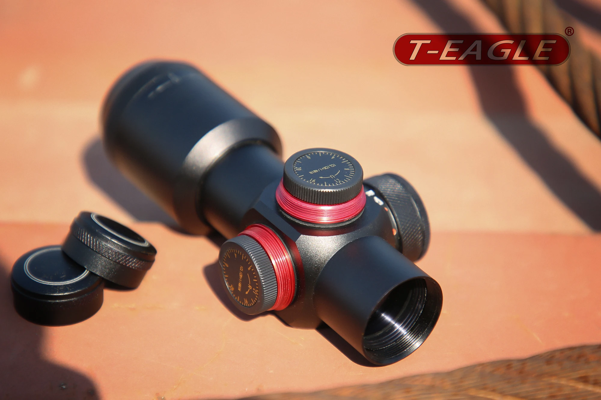Тактический Оптический прицел T-eagle SR 2X28 RG алюминиевый короткий светильник цел