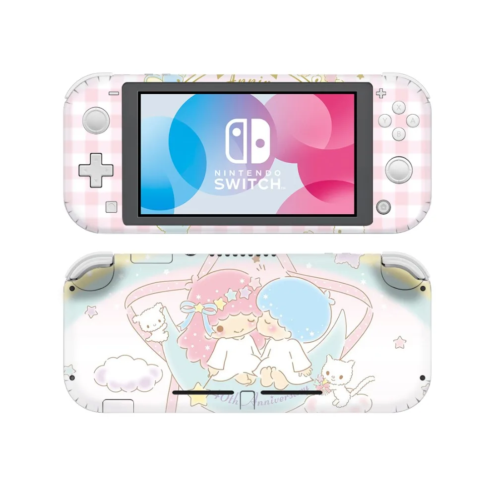 Наклейка Little Twin Stars Nintendo Switch защитная пленка для Lite Виниловая наклейка