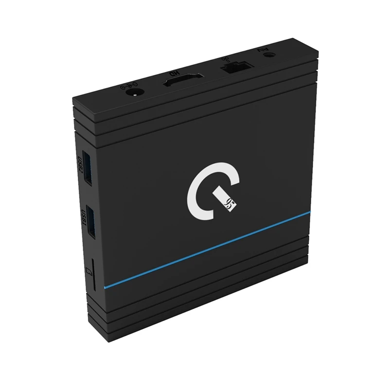 ТВ-приставка Q95 Mini Android 9 0 Amlogic S905X3 4 + 32 ГБ Wi-Fi 4K HD Netflix | Электроника