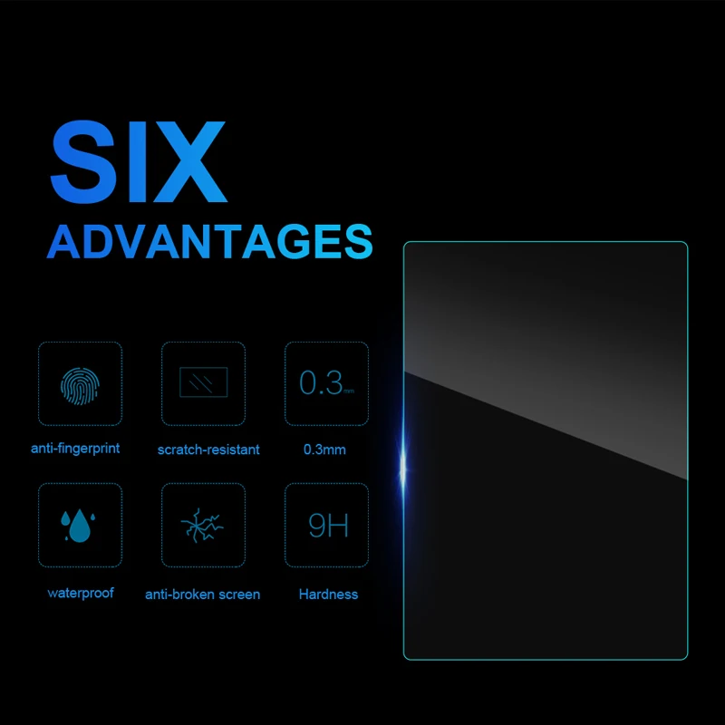 Закаленное стекло 9H DJI Smart контроллер с пленкой защитная пленка на экран 5 дюйма