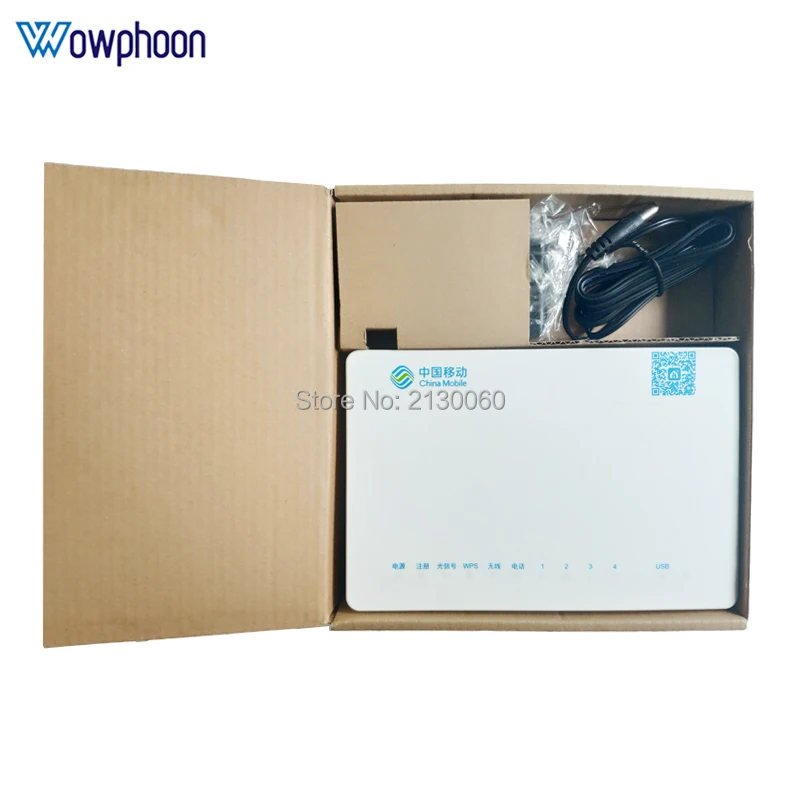 Бесплатная доставка оригинальный ZTE ZXHN F663N GPON 3FE + 1GE 1Tel USB Wifi ONU ONT английская