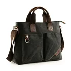 Модная мужская сумка на плечо, винтажная парусиновая Ретро сумка-мессенджер, стильная повседневная мужская сумка через плечо