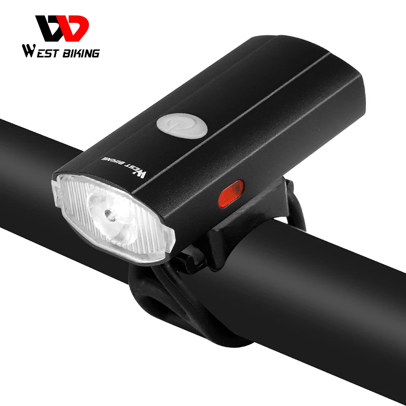 Велосипедный фонарь WEST BIKING 3 в 1 водонепроницаемая фара на шлем зарядка через USB