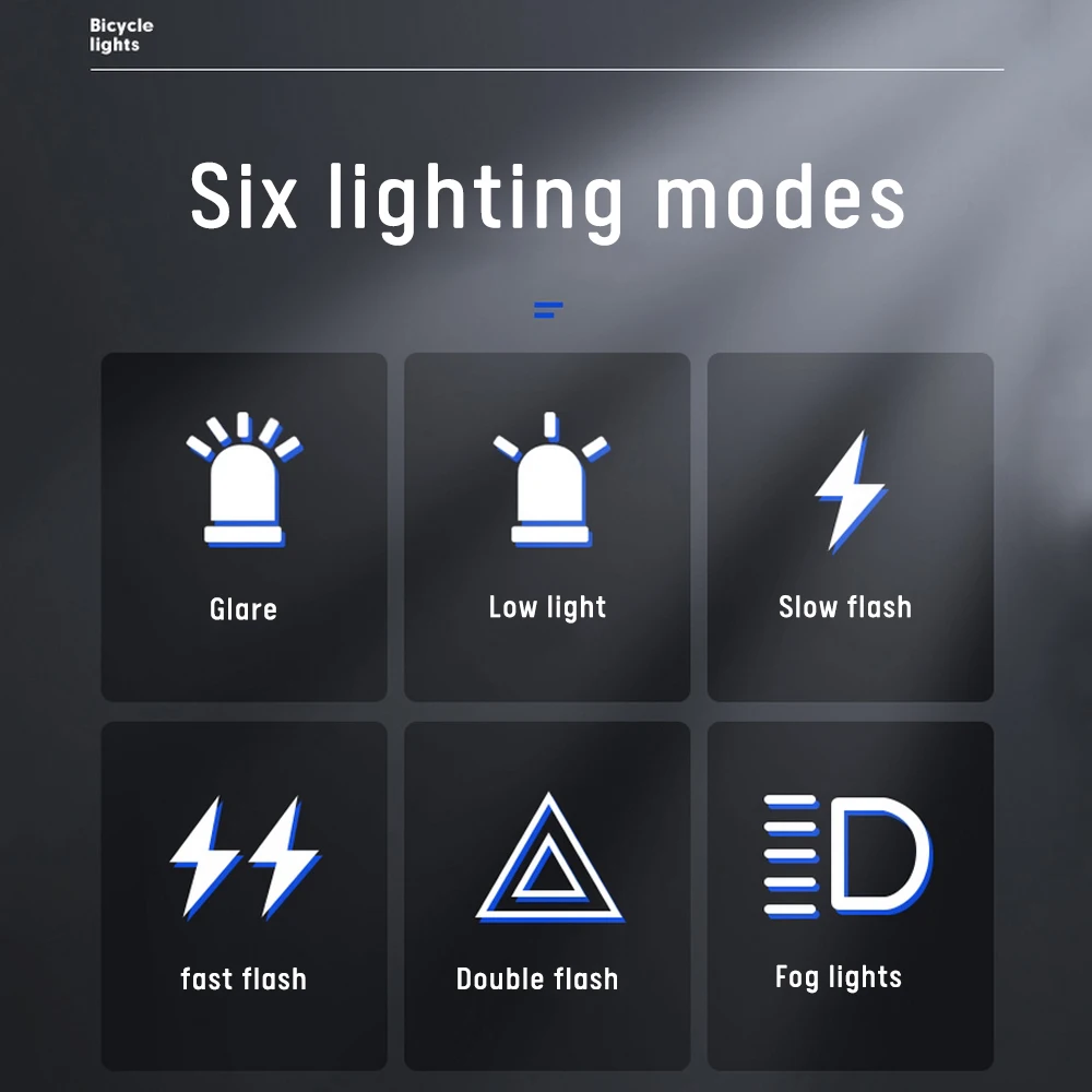 

Bike Light Rainproof USB Rechargeable Bicycle Headlight Front Light Cycling LED Ultralight Flashlight Bicycle Light Bike Parts