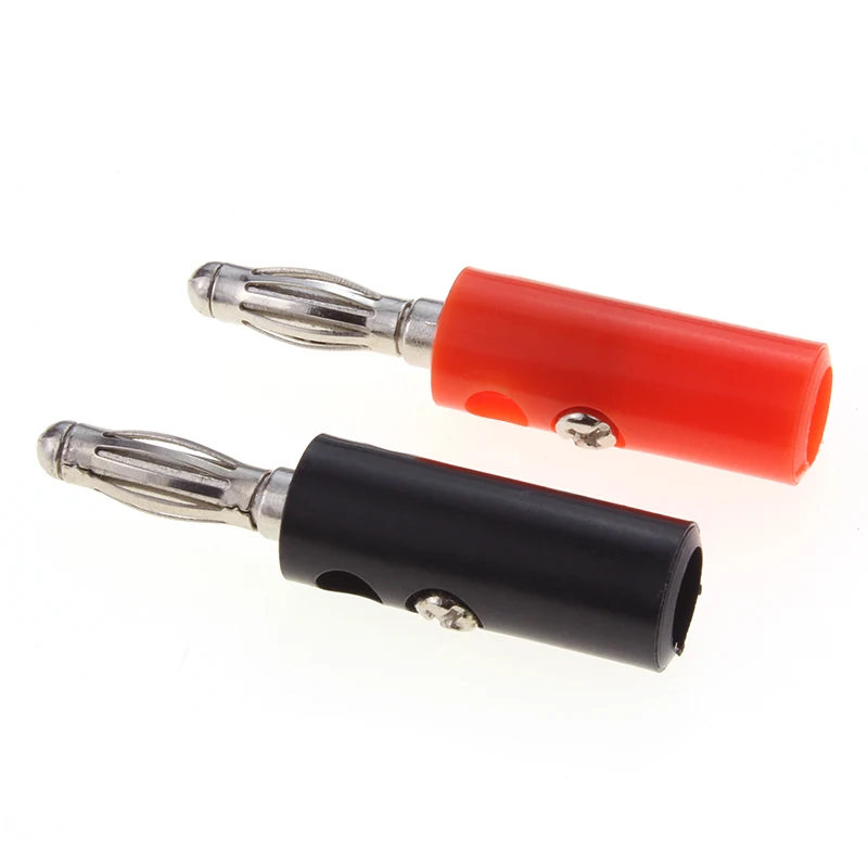 10 шт. фиксированная головка типа фонарь/банан динамик винт 4 мм аудио разъем для