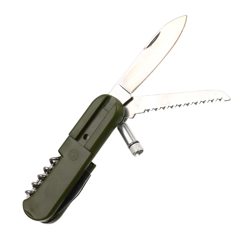 Уличная посуда 9 в 1 складные ложка и вилка многофункциональный штопор из