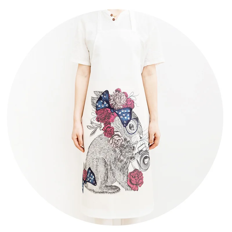 Прочный многоразовый водонепроницаемый фартук для приготовления пищи женские