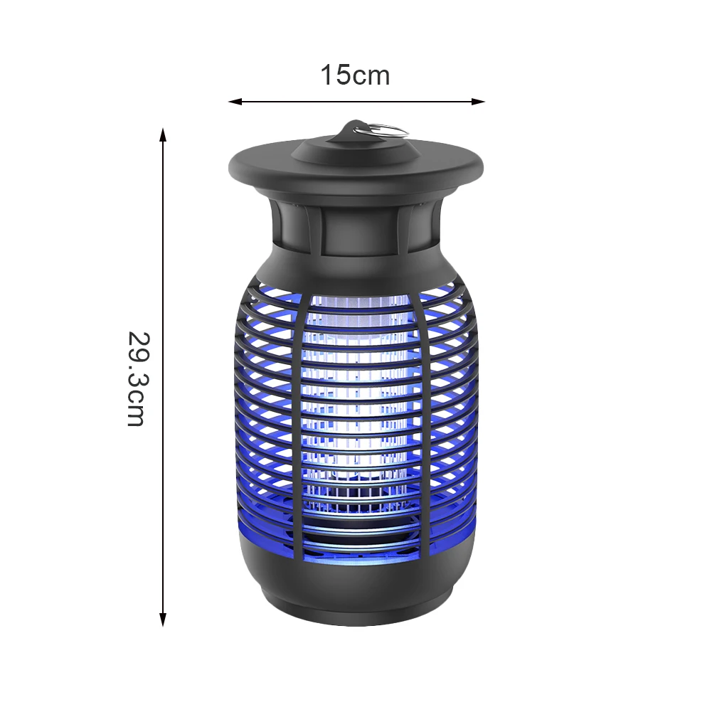 

Photocatalyst Electric Shock Type Mosquito Killer Lamp Garden Household High Power Waterproof Electric Fly Bug Zapper Trap Light