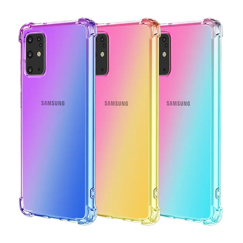 Чехол для телефона из мягкого ТПУ чехол Samsung Galaxy S20 Plus Note 20 Ultra A51 A71 A90 J8 J4 J6 A6 A8 A9 A7 2018
