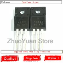 10 шт./лот 2SA2222 2SC6144 TO 220F 5 пар шт. A2222 + C6144 220|Голосовые