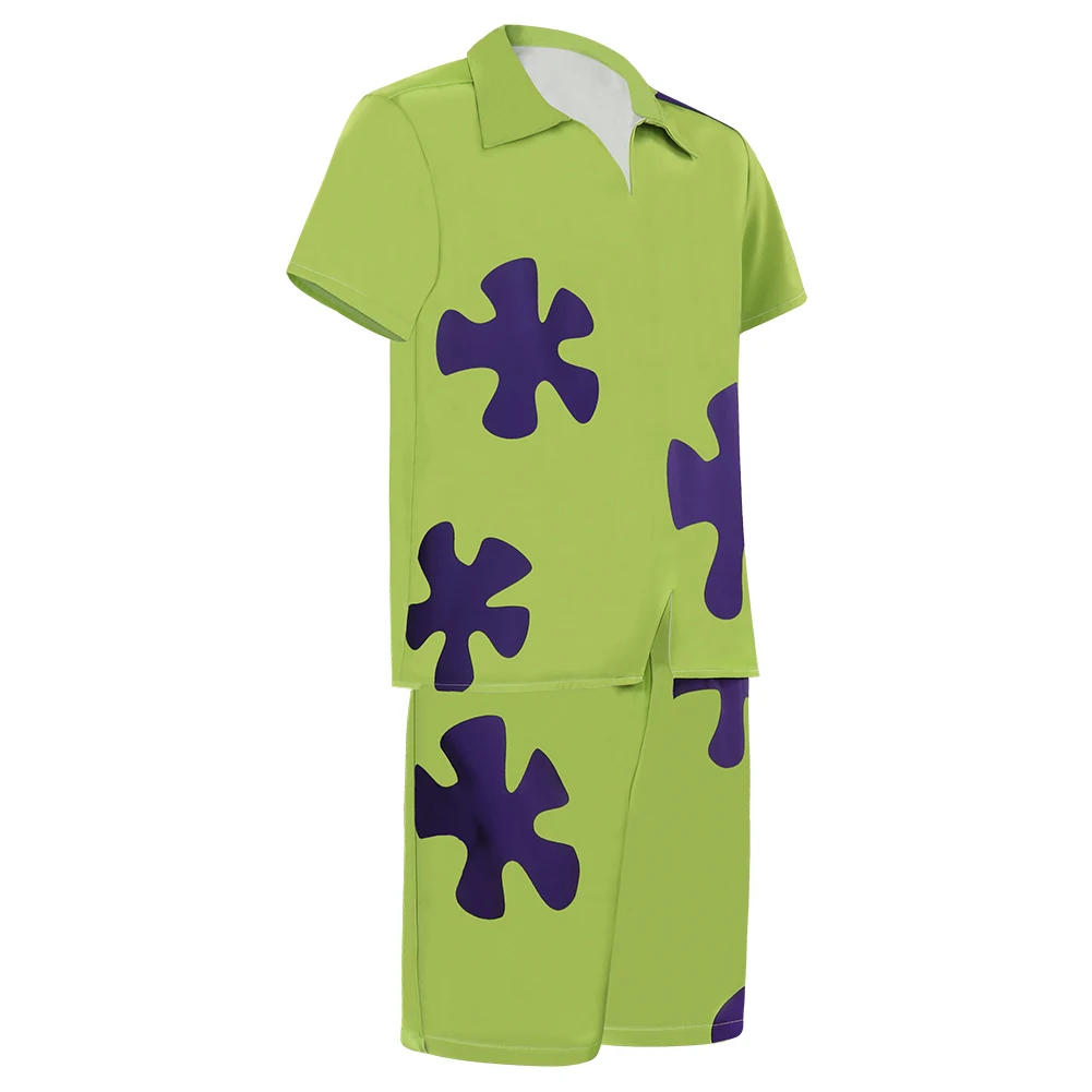 Костюм для косплея звездного представления Патрика рубашка и шорты повседневный