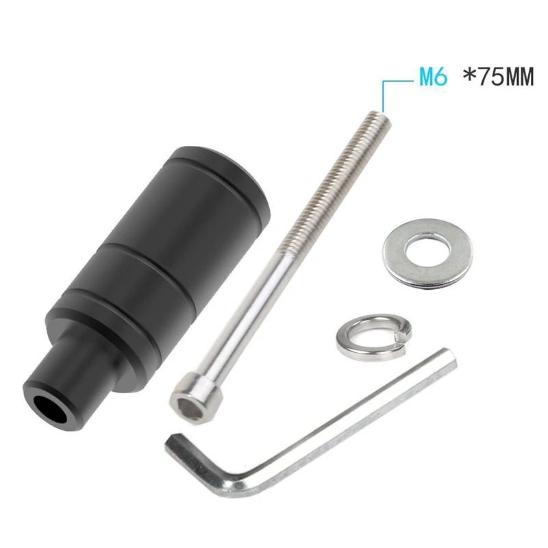 

2Pcs M6 Bolt CNC Motorcycle LED Head Fog Light Mounting Bracket Pillar Base