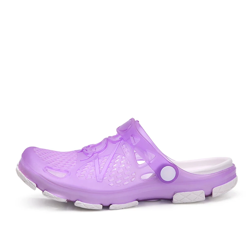 2020 Синие сабо женские сандалии обувь EVA Легкие унисекс Красочные уличные летние