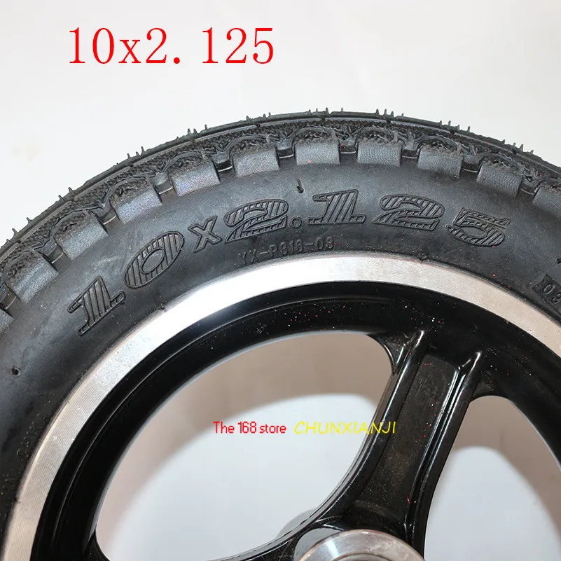 10 Inch 10x2.125 Wheel Hub&amp Tire for Electric Scooter Balancing Hoverboard Self Smart Balance Explosion-proof Tyre | Автомобили и
